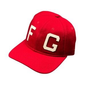 New Era x Fear of God Red Kansas City Monarchs 9FORTY Men's Adjustable Hat FG
